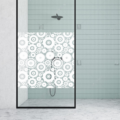 Dekoratīva balta matēta plēve logiem (DECO27) Image