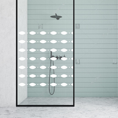 Dekoratīva balta matēta plēve logiem (DECO28) Image 2