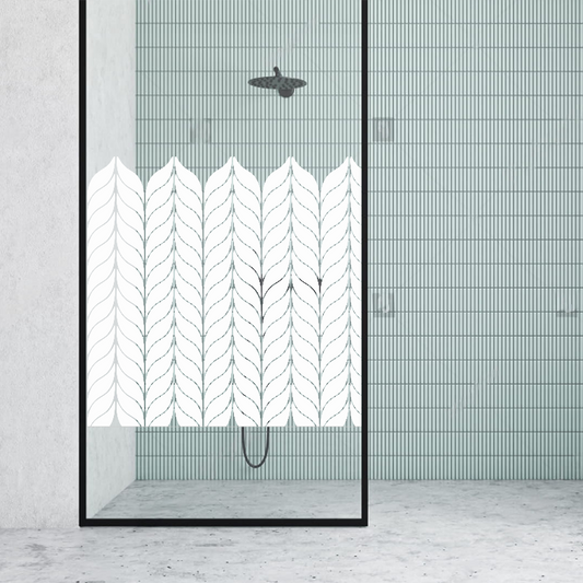 Dekoratīva balta matēta plēve logiem (DECO29) Image