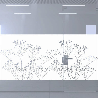 Dekoratīva balta matēta plēve logiem (DECO33) Image