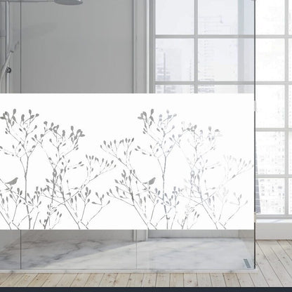 Dekoratīva balta matēta plēve logiem (DECO33) Image 4