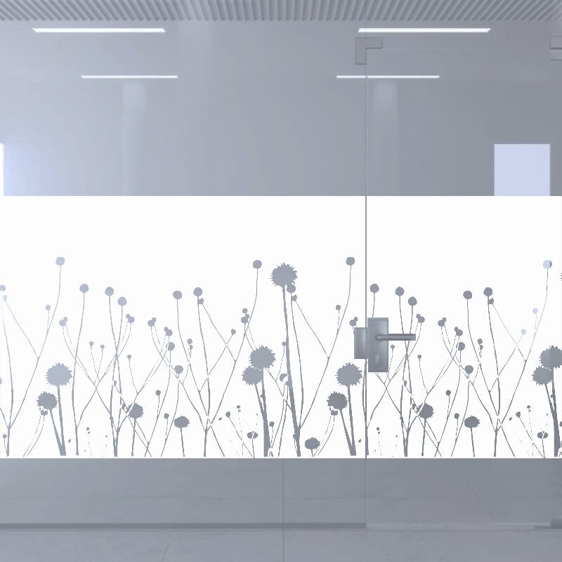 Dekoratīva balta matēta plēve logiem (DECO34) Image