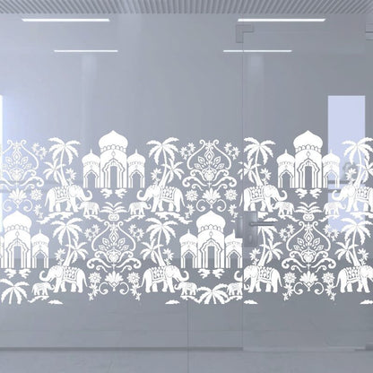 Dekoratīva balta matēta plēve logiem (DECO35) Image