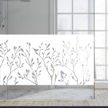 Dekoratīva balta matēta plēve logiem (DECO36) Image 4