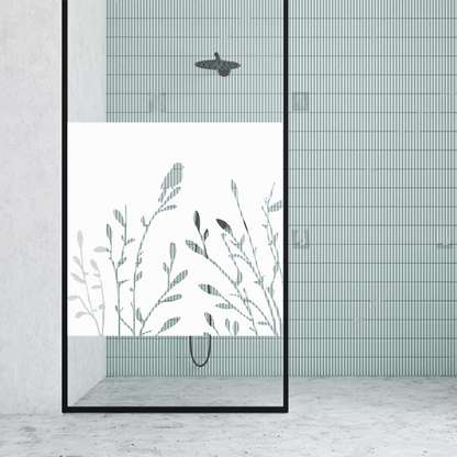 Dekoratīva balta matēta plēve logiem (DECO37) Image 2