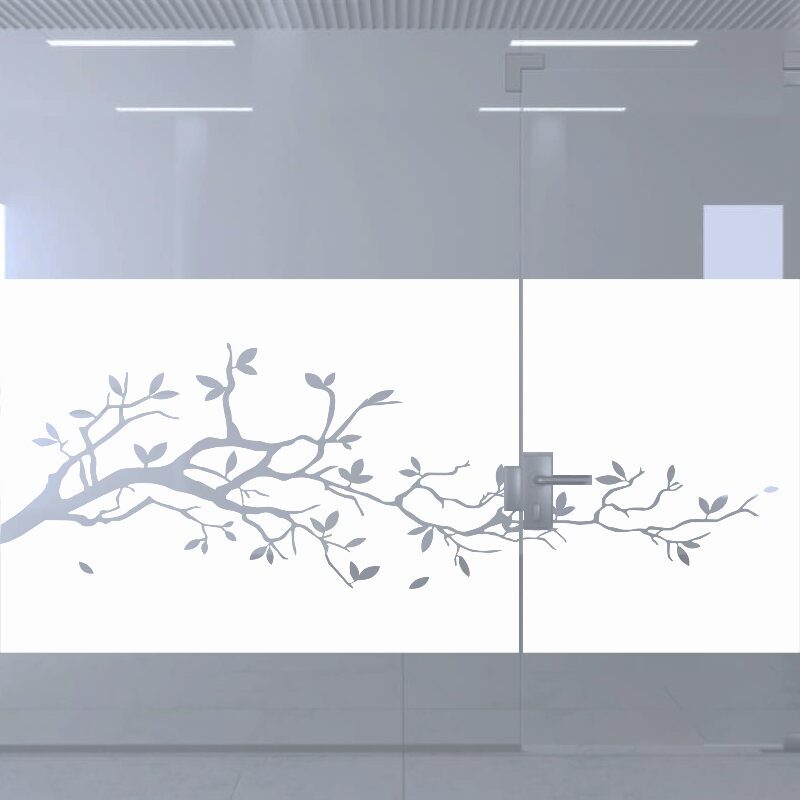 Dekoratīva balta matēta plēve logiem (DECO38) Image