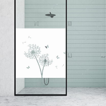 Dekoratīva balta matēta plēve logiem (DECO39) Image 2