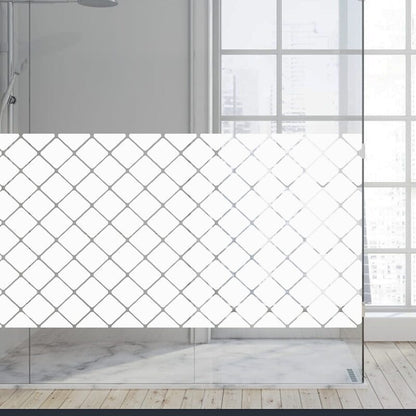 Dekoratīva balta matēta plēve logiem (DECO3) Image 4