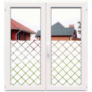 Dekoratyvinė balta matinė plėvelė langams (DECO3)