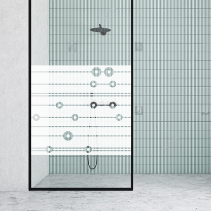 Dekoratīva balta matēta plēve logiem (DECO5) Image