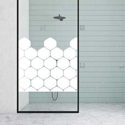 Dekoratīva balta matēta plēve logiem (DECO6) Image