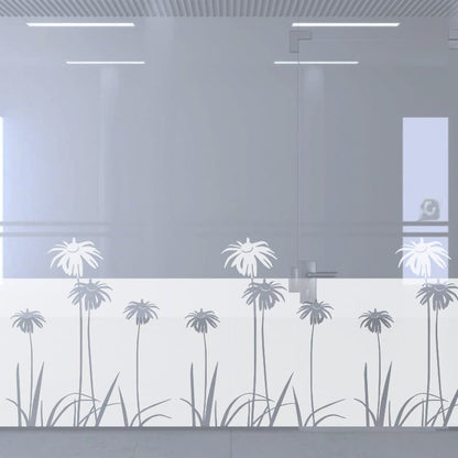 Dekoratīva balta matēta plēve logiem (DECO7) Image 2