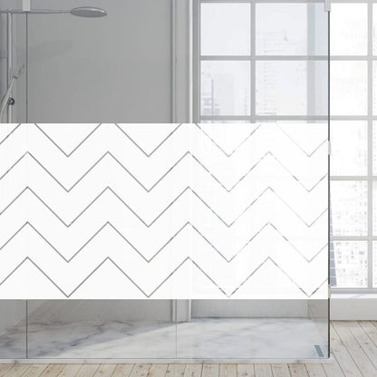 Dekoratīva balta matēta plēve logiem (DECO8) Image 3