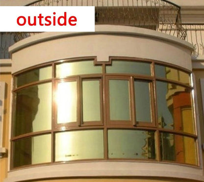 Logu tonēšanas plēve "Spoguļplēve 70%" Zelta Image