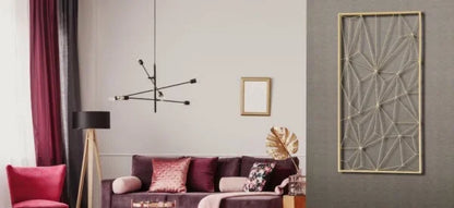 Līmplēve Cover Styl T10 Grey Gold Fabric