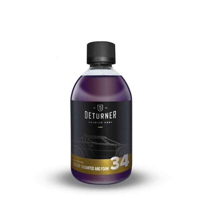Auto šampūns keramiskiem pārklājumiem(skābs pH) - DETURNER SOUR SHAMPOO AND FOAM - DETURNER - ALLSTARS