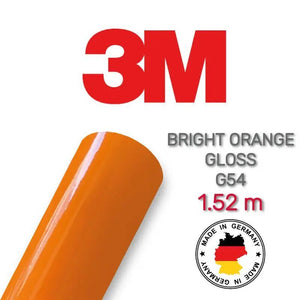 3M 2080 G54 Ryškiai oranžinė blizgi