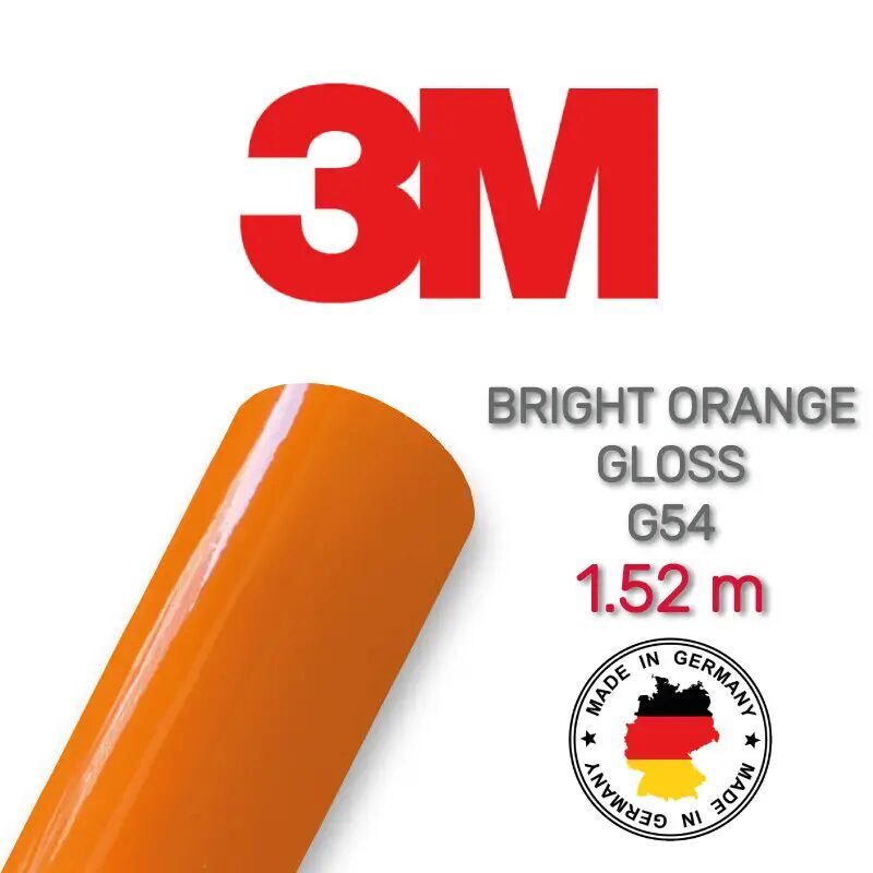 3M 2080 G54 Bright Orange Gloss Image